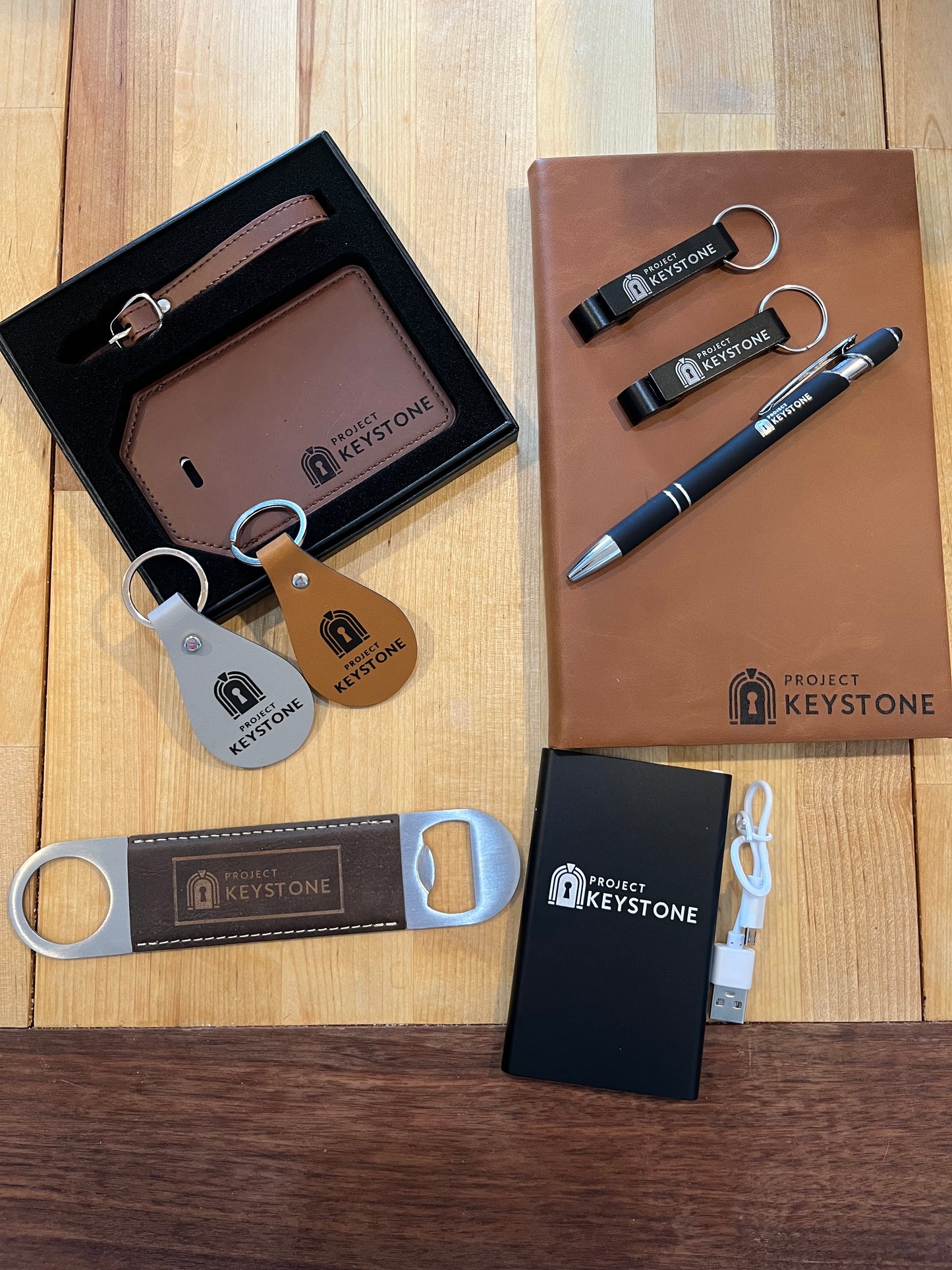 Engraved Leather Notebooks