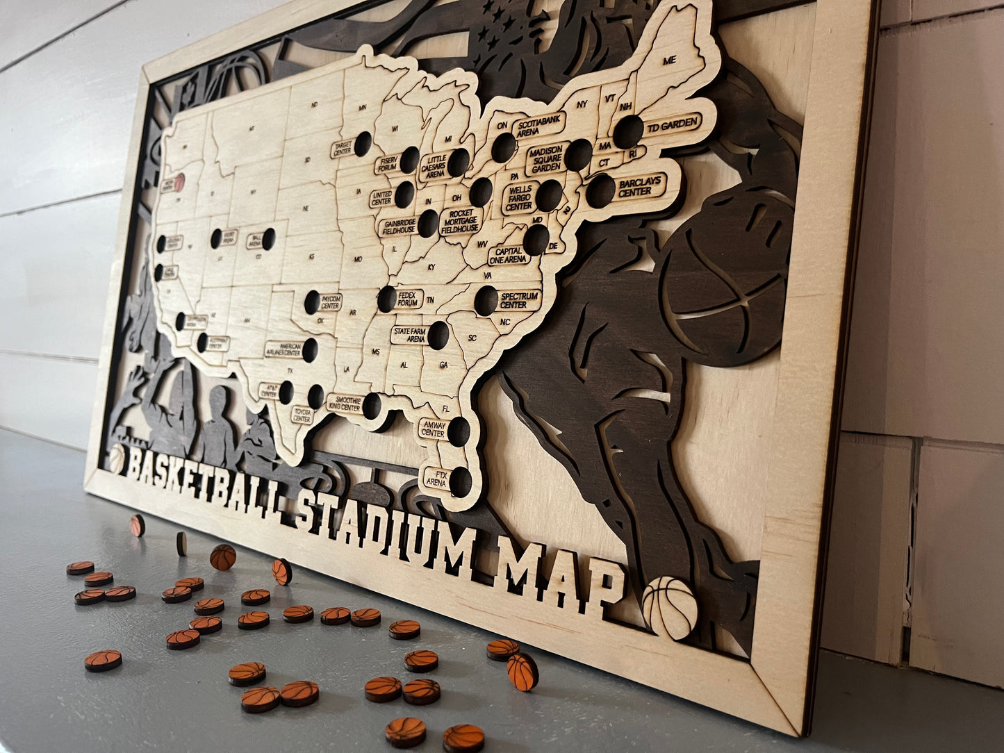 Basketball Stadium Maps