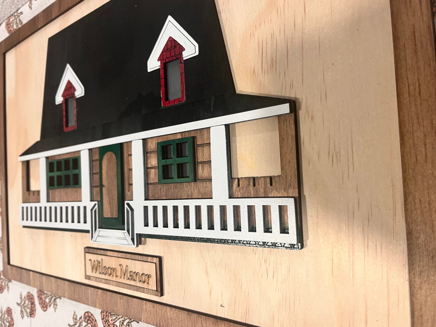 Custom 3D Home Keepsake Sign