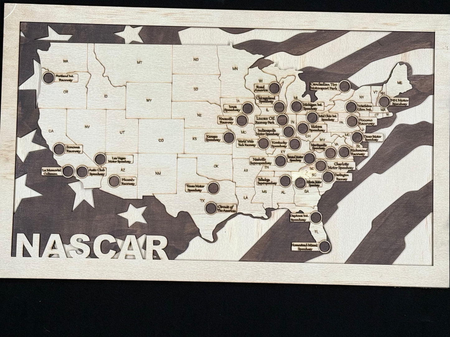 Speedway Travel Map