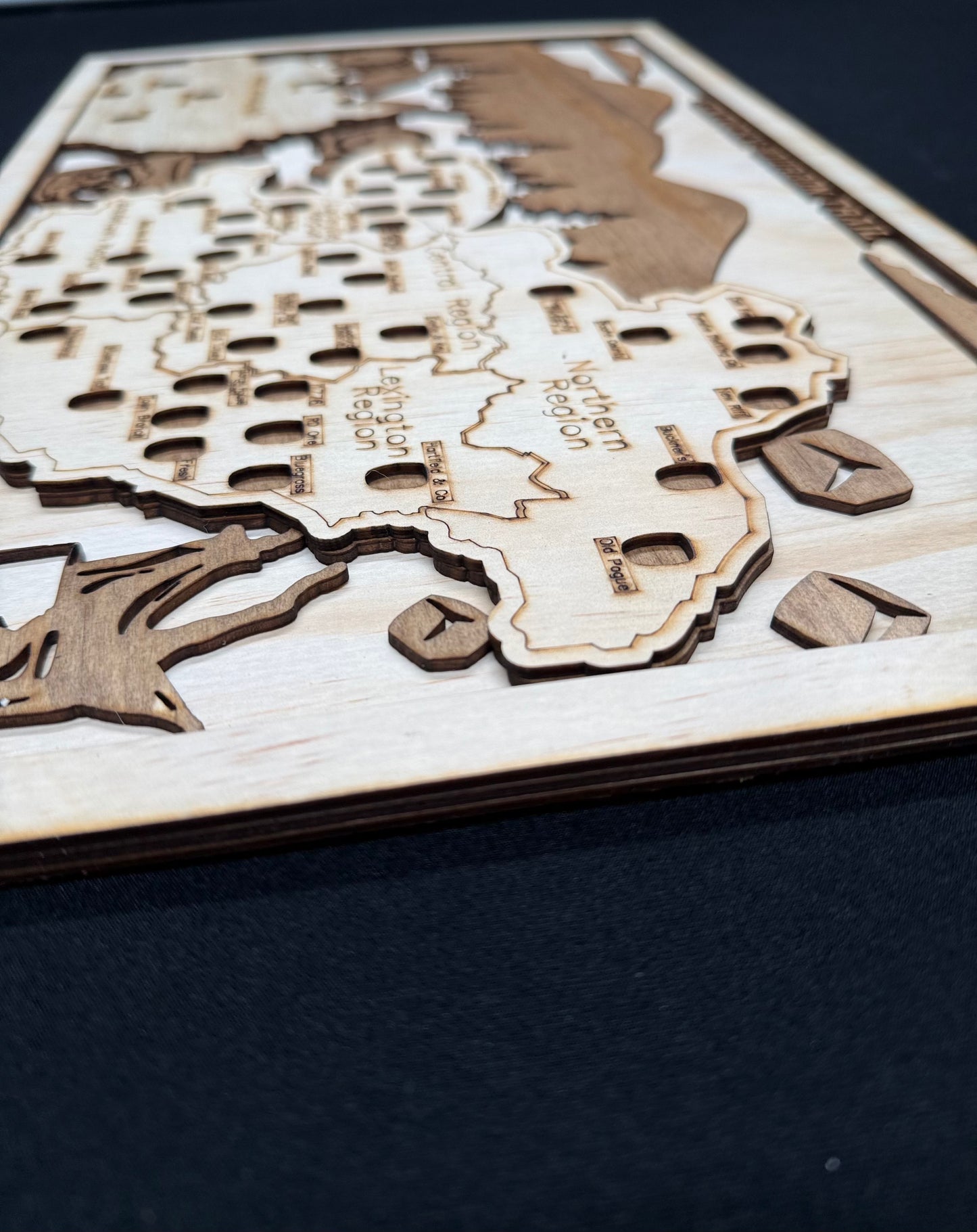 Kentucky Bourbon Trail Map